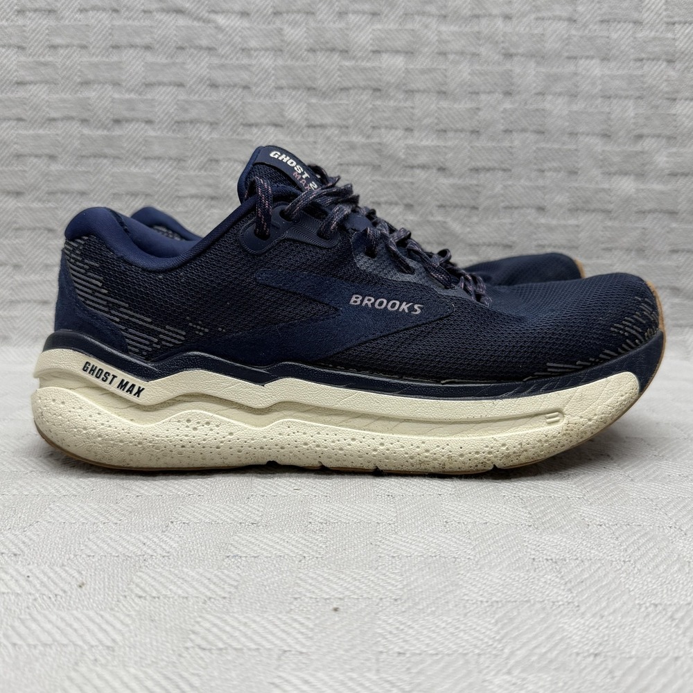 Brooks Ghost Max 2 Shoes Womens Size 8 Blue Running Sneakers‎ Cushioned